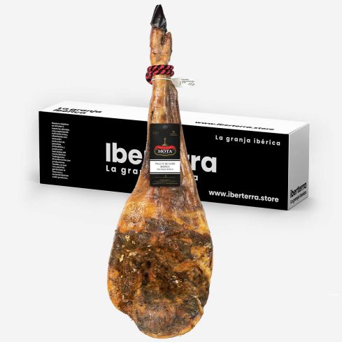 Paleta de cebo ibérica 50% raza Mota