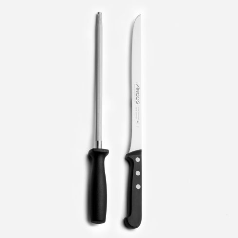 Set Cuchillo y chaira Arcos Universal