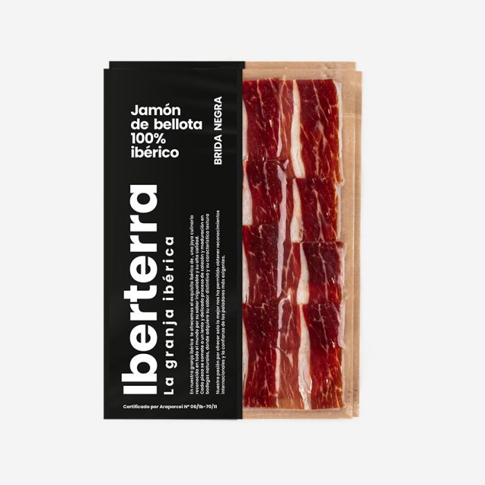 Jamón de bellota 100% ibérico Iberterra