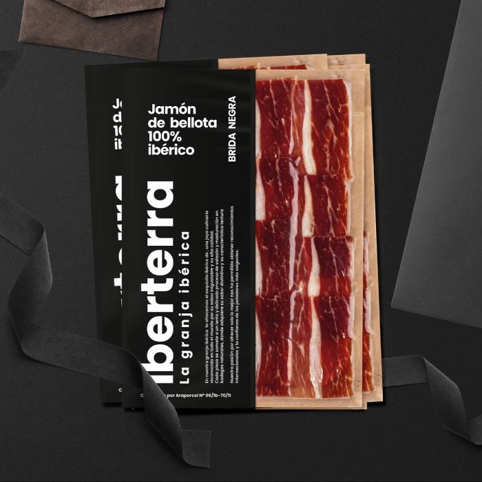 Jamón de bellota 100% ibérico Iberterra
