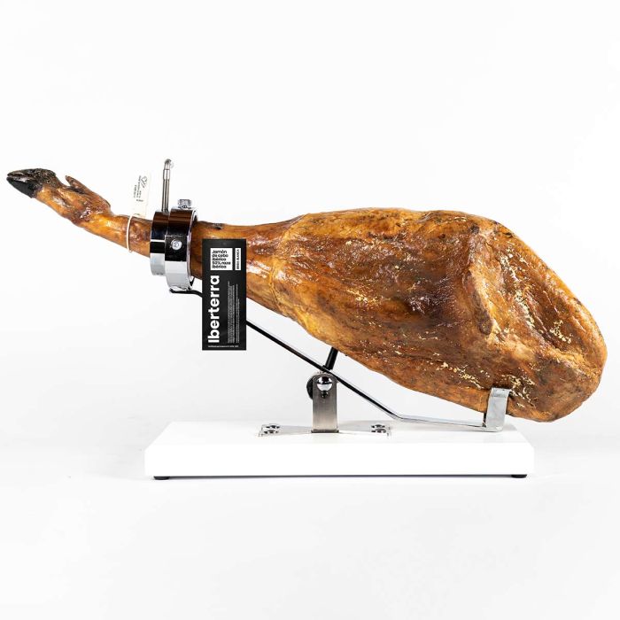 Jamón de cebo ibérico 50% raza Iberterra 