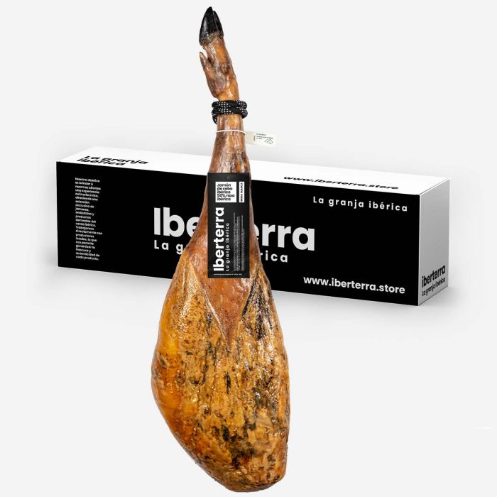 Jamón de cebo ibérico 50% raza Iberterra 