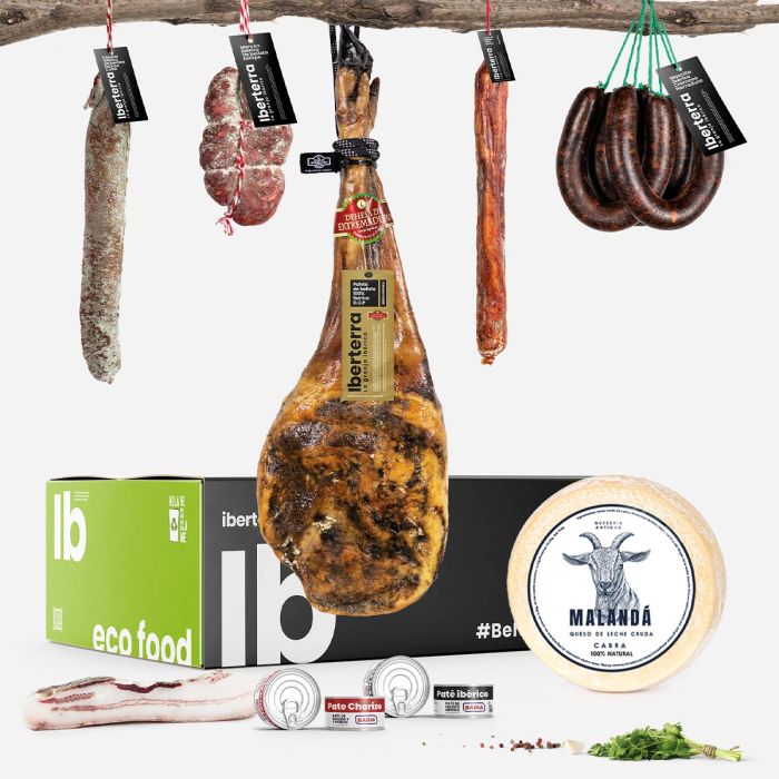 Lote Paleta de bellota 100% ibérica D.O.P. Iberterra 