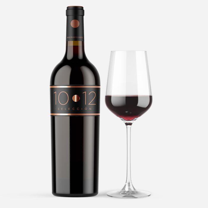 Vino tinto Diez punto Doce Selección