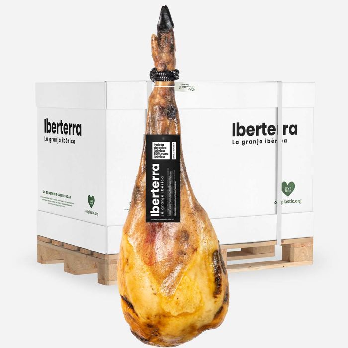 Paleta de cebo ibérica 50% raza Iberterra Mayorista