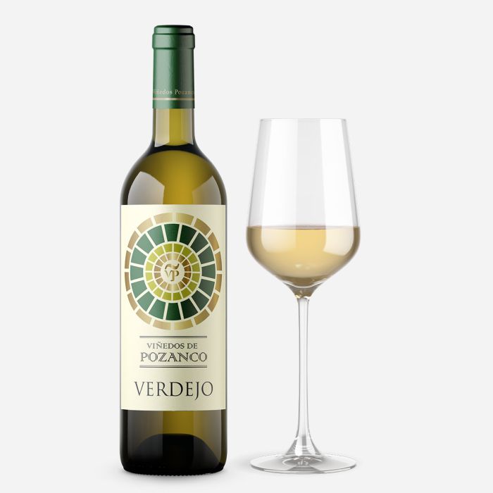 Vino blanco seco Verdejo Pozanco