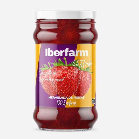 Mermelada de fresa 100% natural