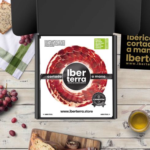 Paleta de cebo de campo ibérica En Oferta. Loncheado A Cuchillo Gratis