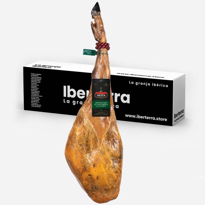 Jamón de cebo de campo ibérico 50% raza Mota