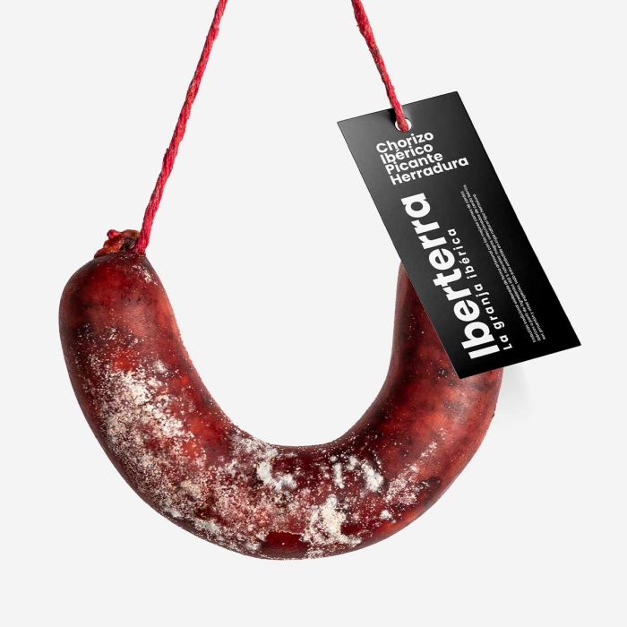 Chorizo ibérico de herradura picante suave