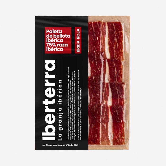Paleta de bellota 75-50% raza ibérica Iberterra