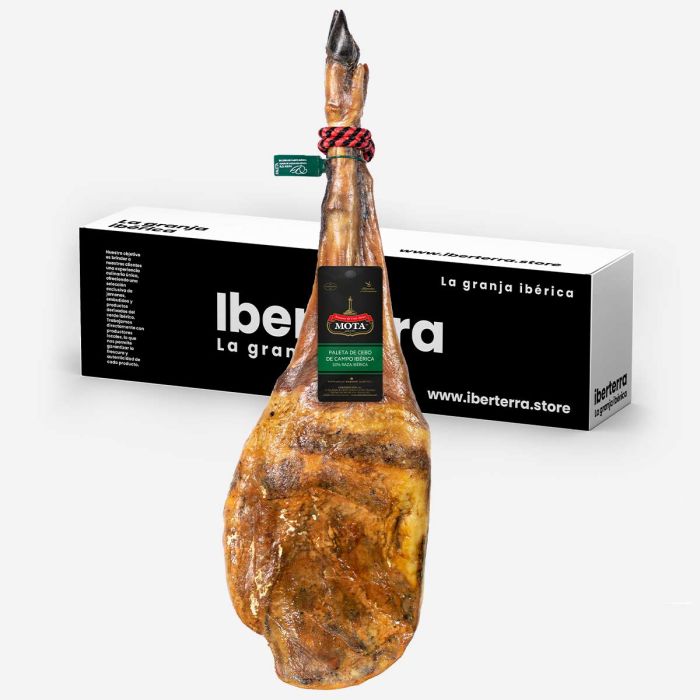 Paleta ibérica de cebo de campo Mota