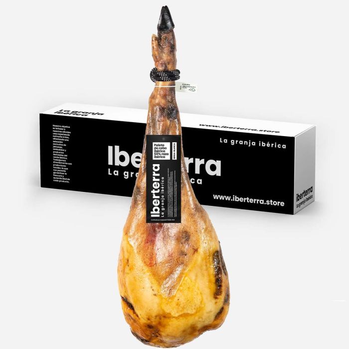 Lote de paleta de cebo ibérico XL